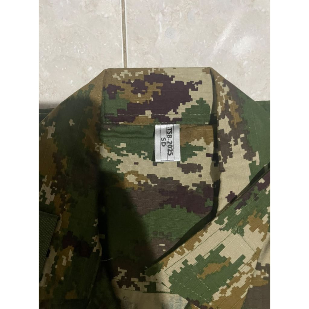 Seragam PDL motif Komcad