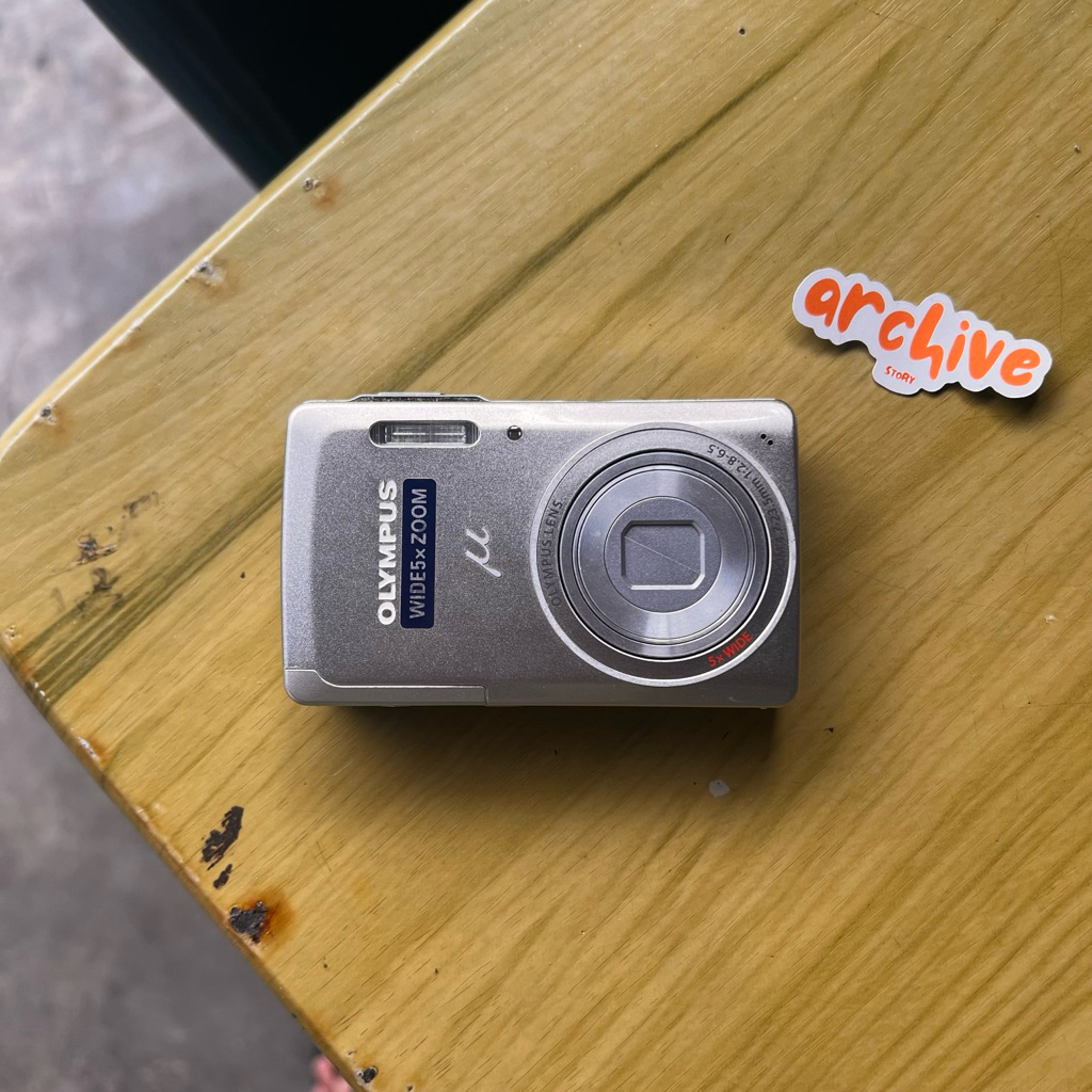 KAMERA DIGITAL DIGICAM OLYMPUS mju 5010 silver