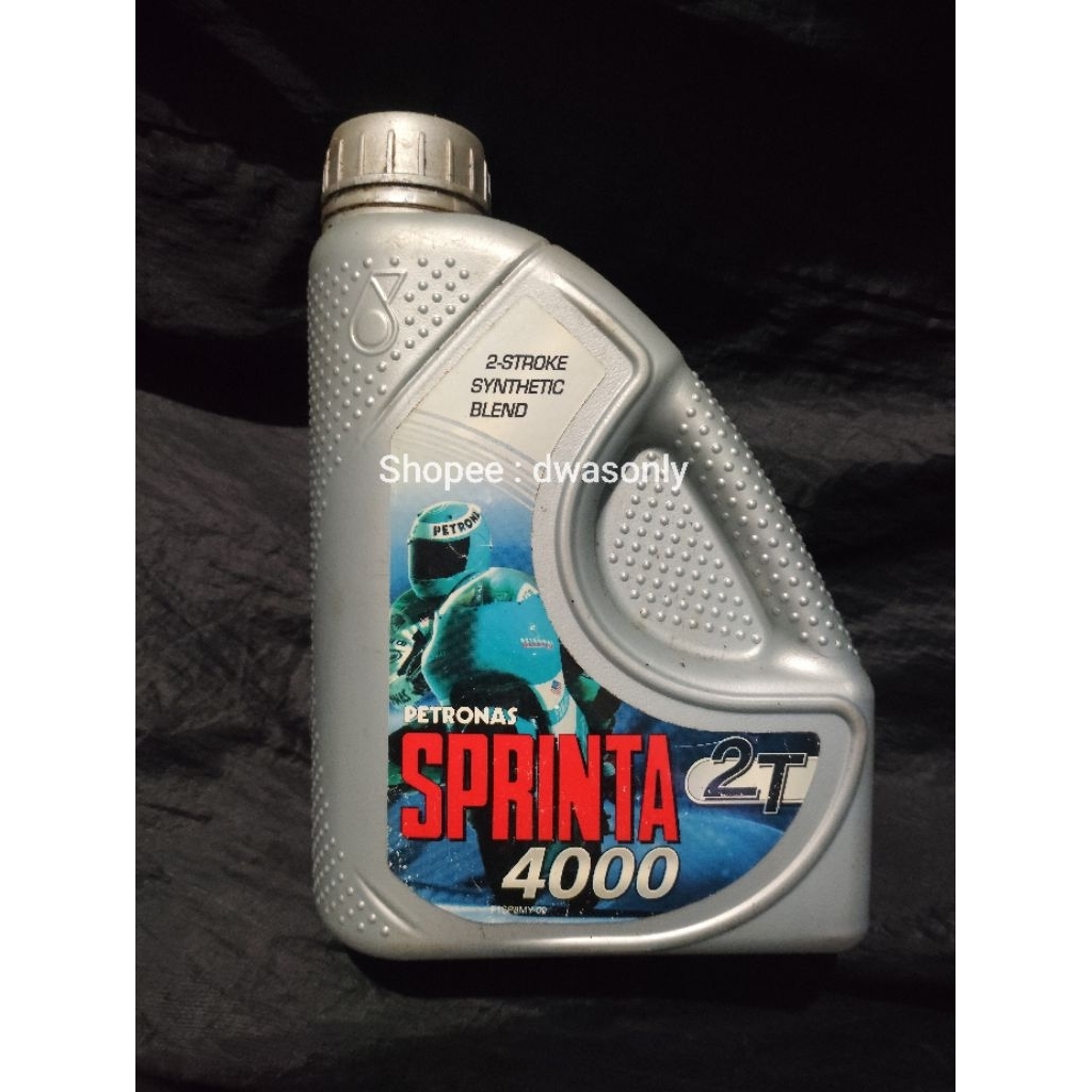 oli samping PETRONAS 4000 2T 1 LITER TANPA LABEL BELAKANG