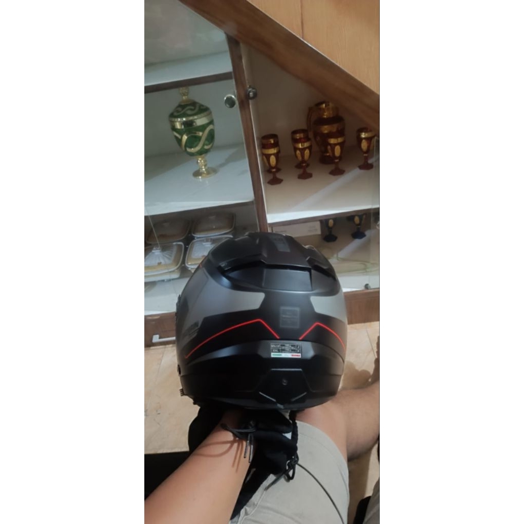 HELM NOLAN N70.2 GT LAKOTA 35 FLAT BLACK HELM MOTOR NOLAN ORIGINAL