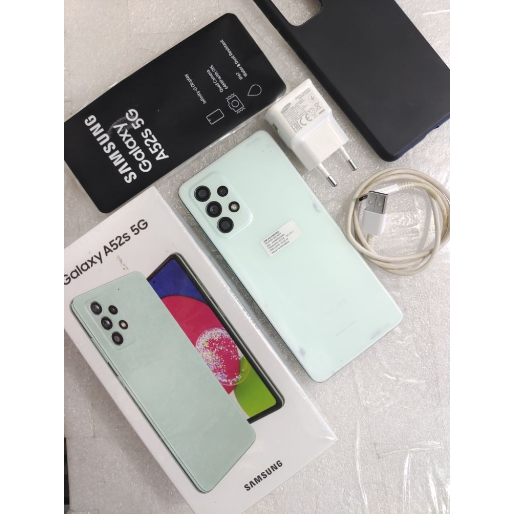 samsung A52s 5G ram 8/256 gb second fullset