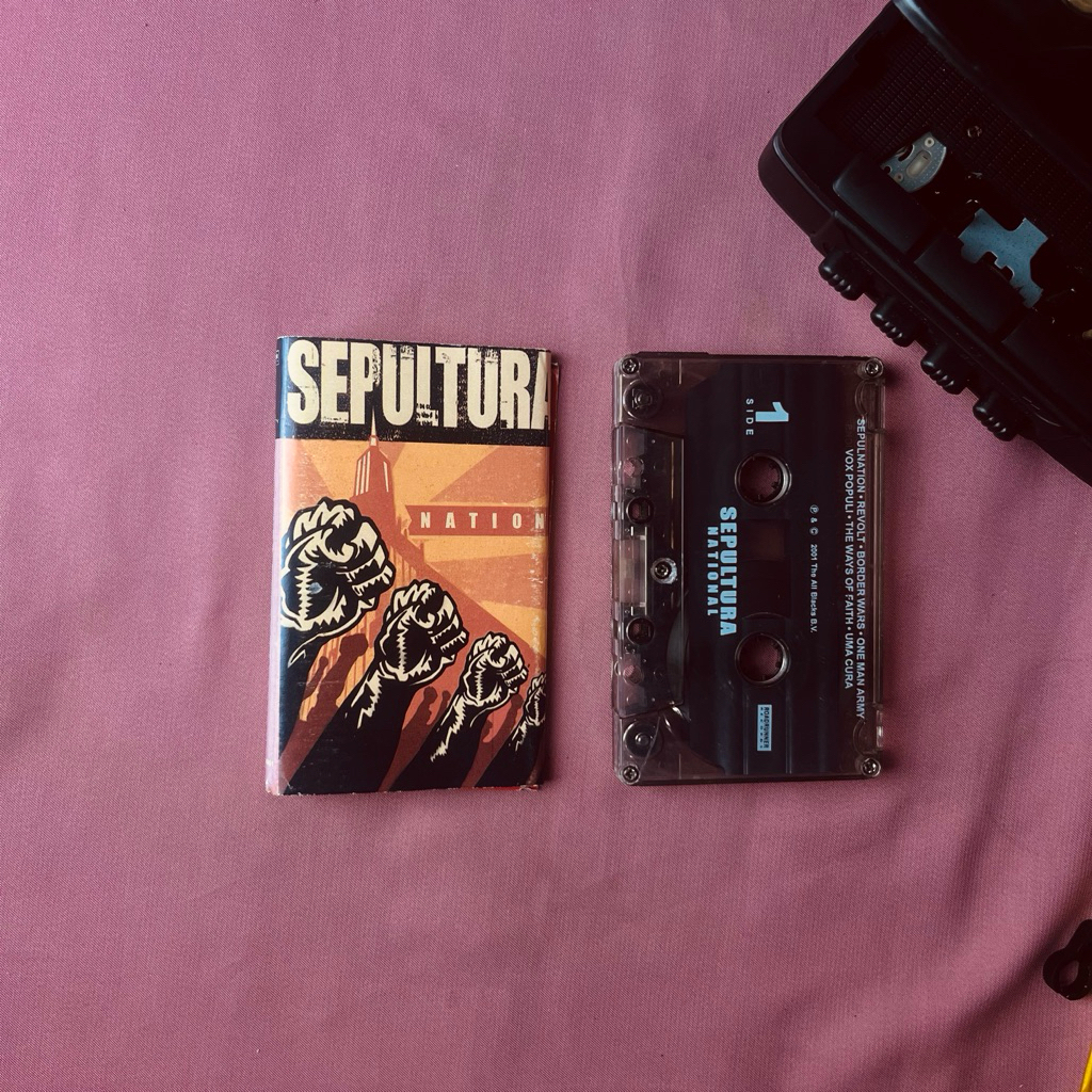 Kaset Pita Sepultura – Nation Original Groove Metal Collection
