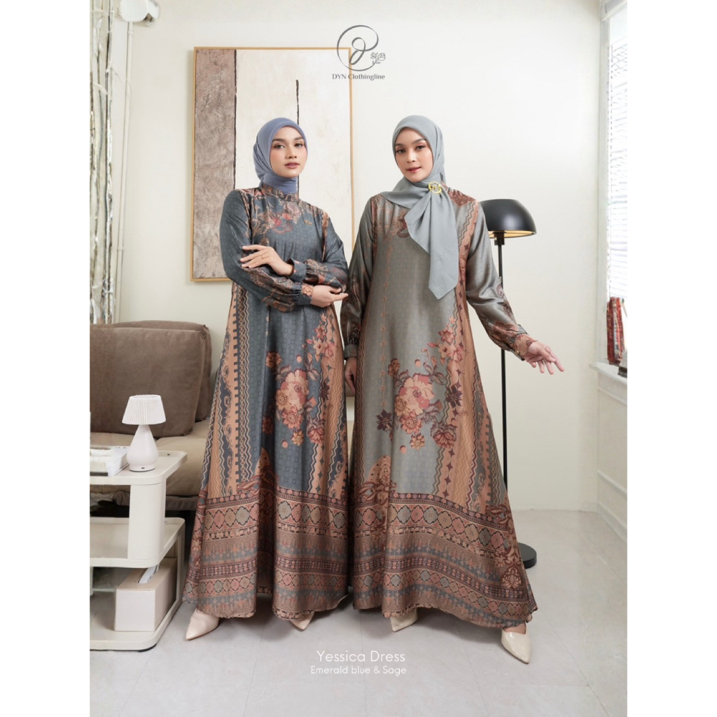 DYN CLOTHINGLINE YESSICA DRESS / GAMIS DYN PREMIUM SILK