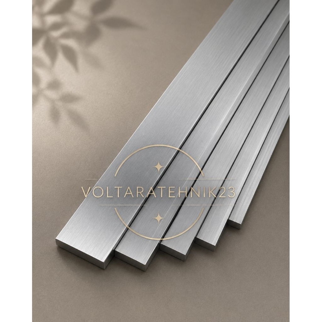 Plat strip alumuniumn tebal 3mm x 30mm x 4000mm plat strip alumuniumn