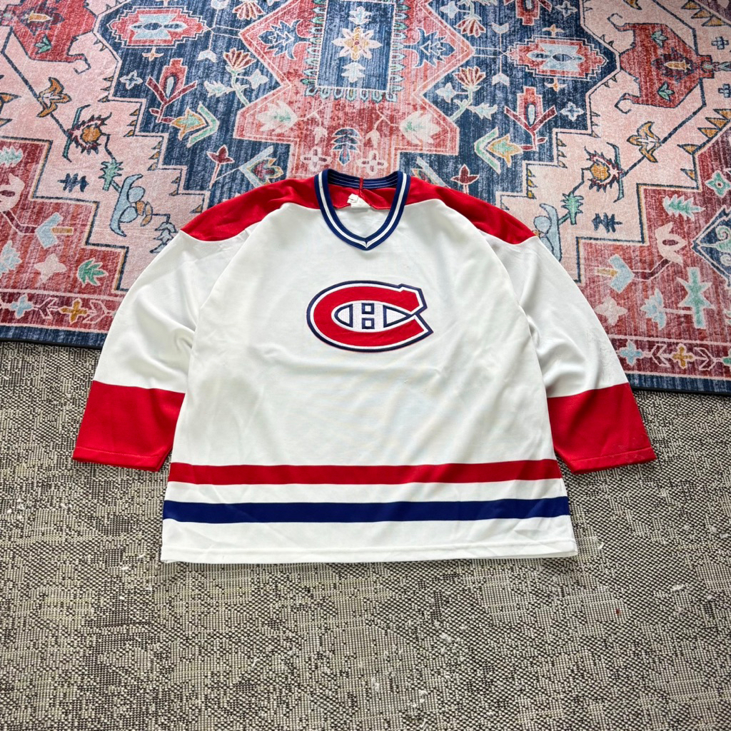 VINTAGE JERSEY HOCKEY CCM HOCKEY CANADIENS, size XL
