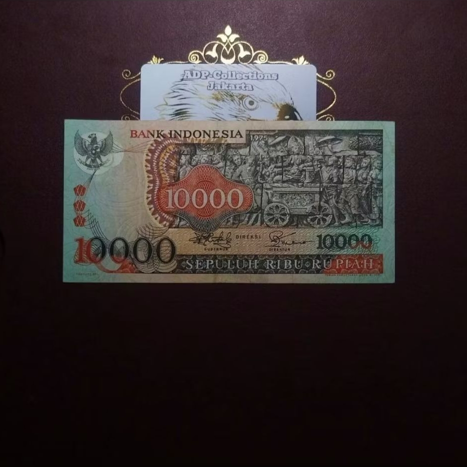 Uang Kuno 10000 Barong Tahun 1975