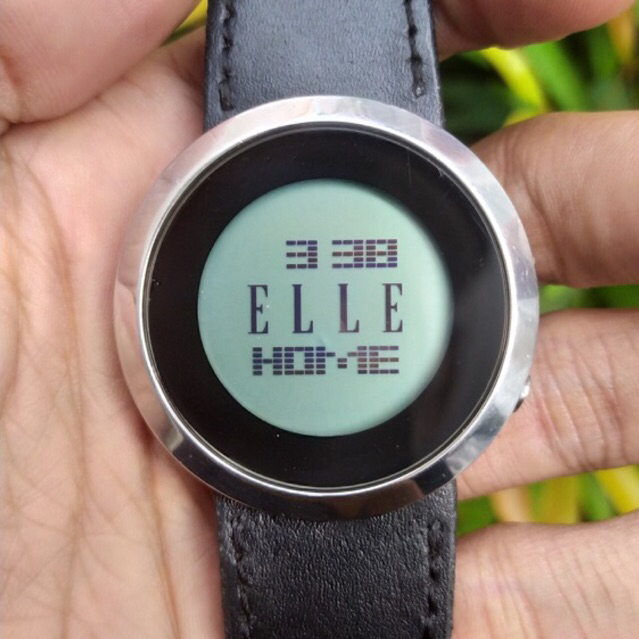 Jam tangan Fashion Elle Paris Digital vintage jadul kuno antik pria wanita classic