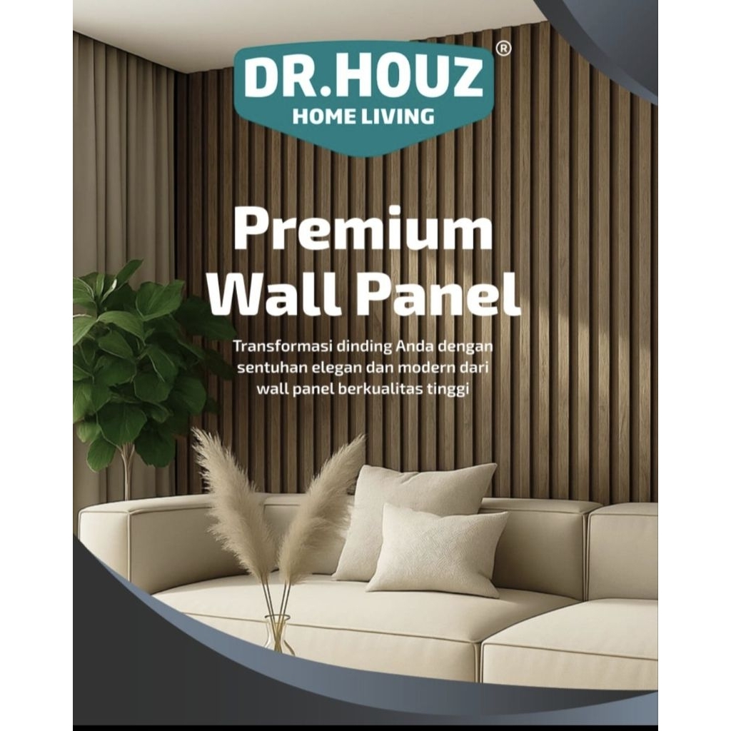 WPC Wall Panel isi 8 lembar/UPVC Wall Panel dr Houz/dos