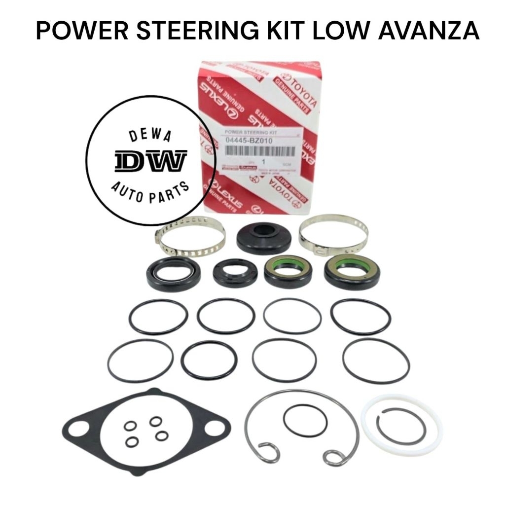 SEAL KIT POWER STEERING BAWAH AVANZA - POWER RACK STEERING KIT AVANZA XENIA