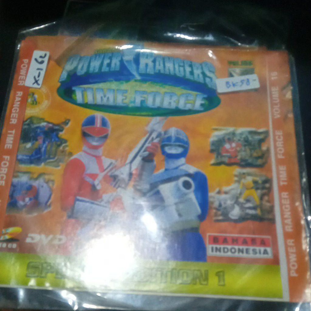 VCD POWER RANGERS X-162