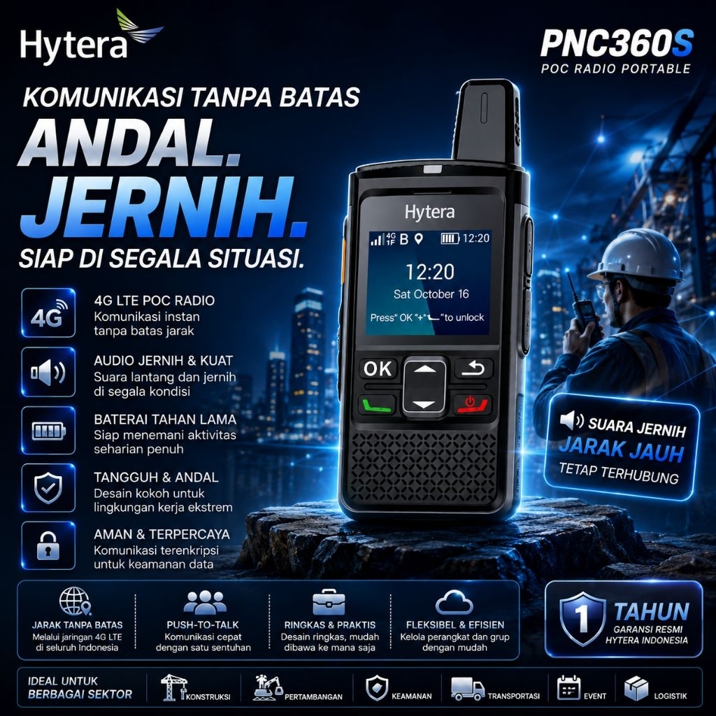 HT POC HYTERA PNC360S