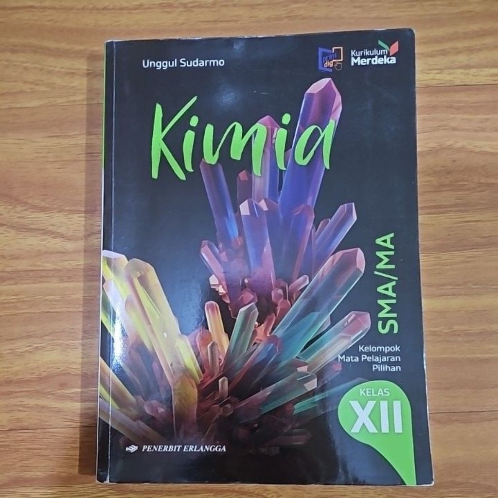 Kimia SMA 3 (kelas 12) Kurikulum Merdeka Erlangga