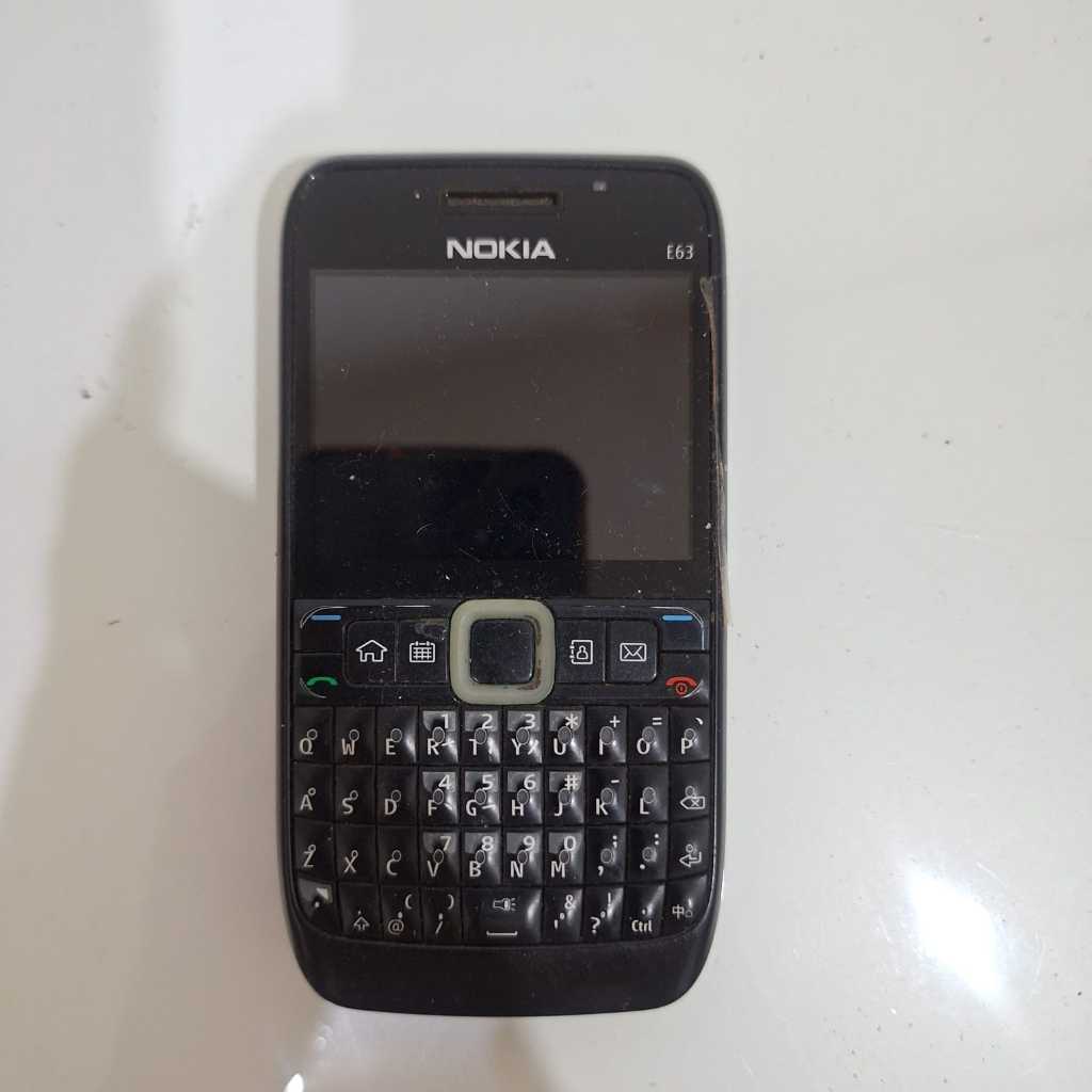 Nokia E63 HP Jadul Second Tidak Menyala Error