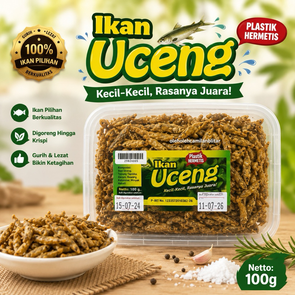 Ikan Uceng Crispy
