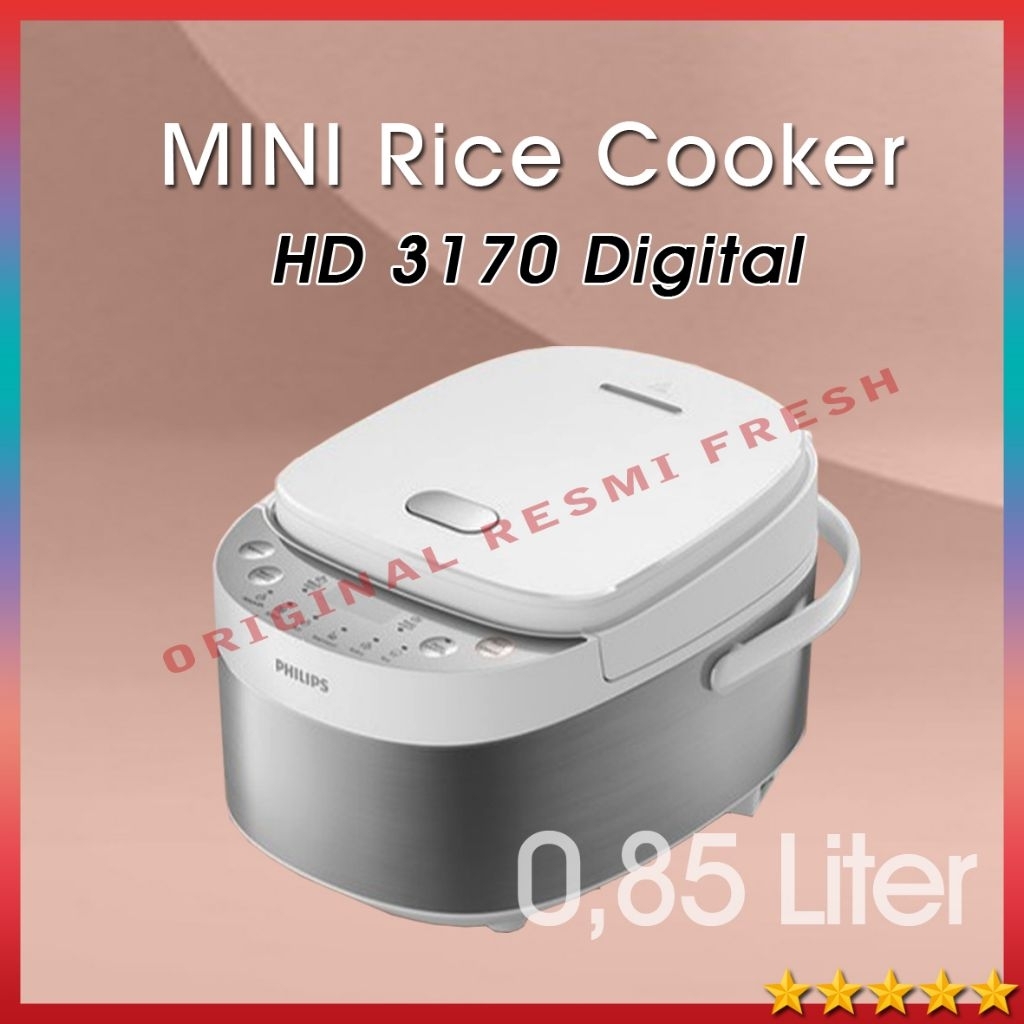 PHILIPS Digital Mini Rice Cooker Magic Com HD3170