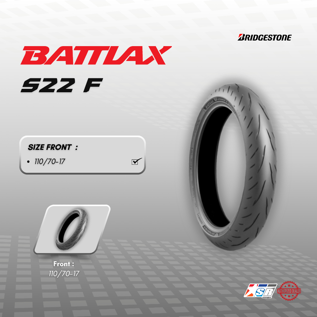 Ban Bridgestone Battlax S22 F 110/70-17 S 22 Original Made in Japan
