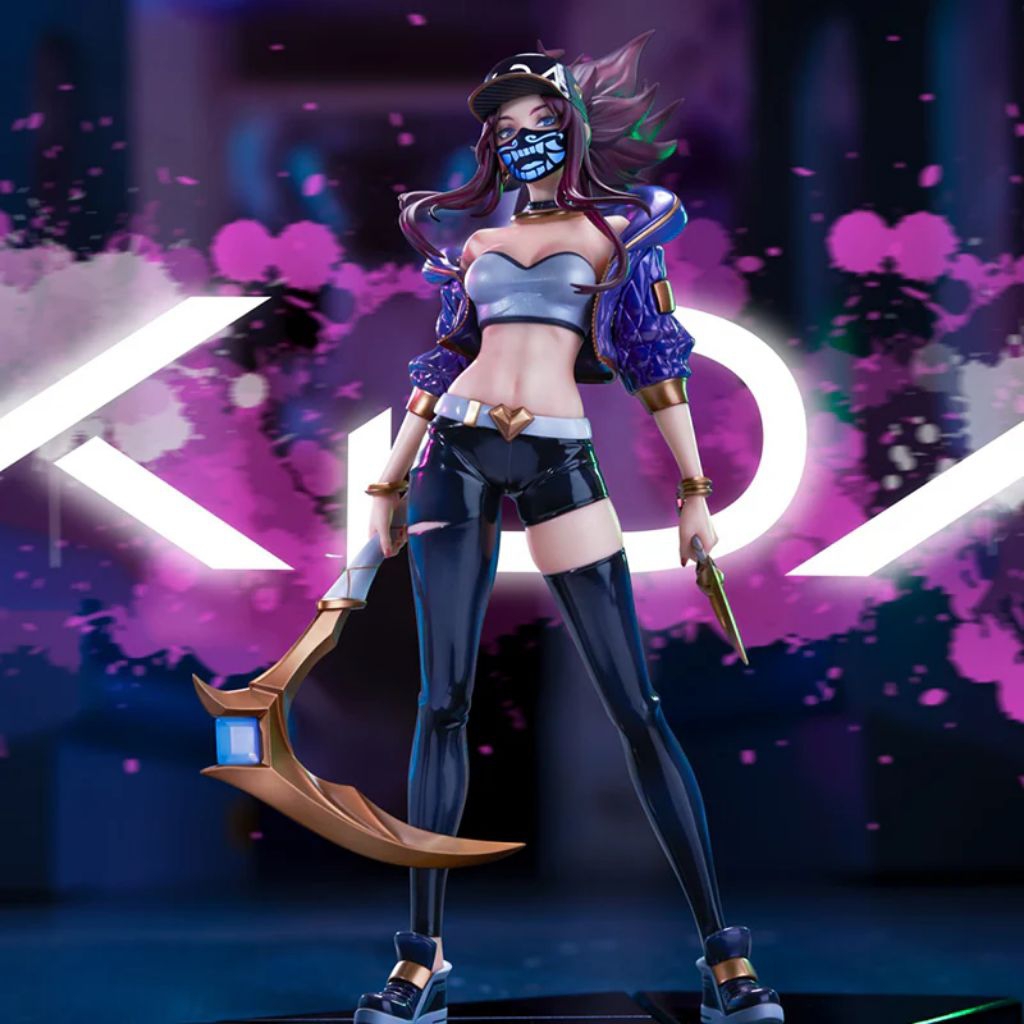 League of Legends K/DA Akali 1/7 Scale Figure - Apex Toys