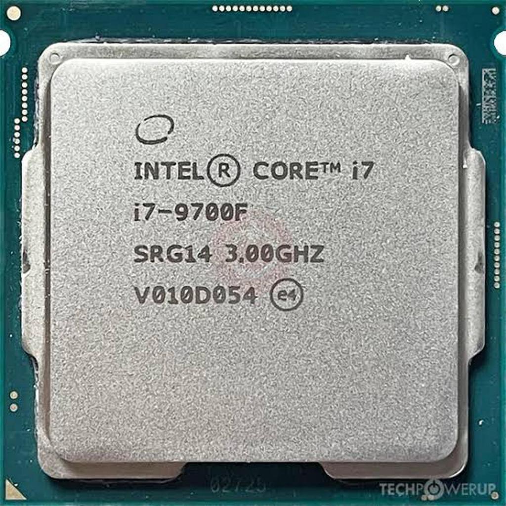 Processor Intel i7 9700F - LGA1151 Gen9 - Processor Intel i7 9700 F