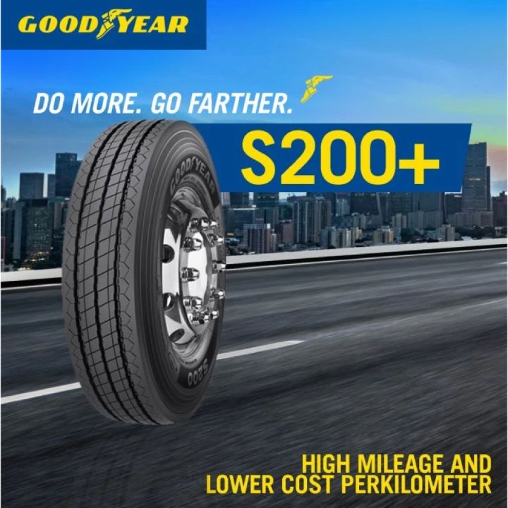 ban Truk Goodyear 235/75 R17.5 S200+ Ban komersil