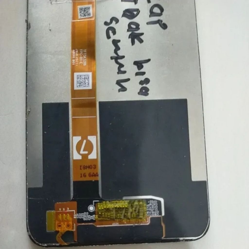 LCD TC Hp Oppo A15 Kondisi LCD tidak bisa di sentuh