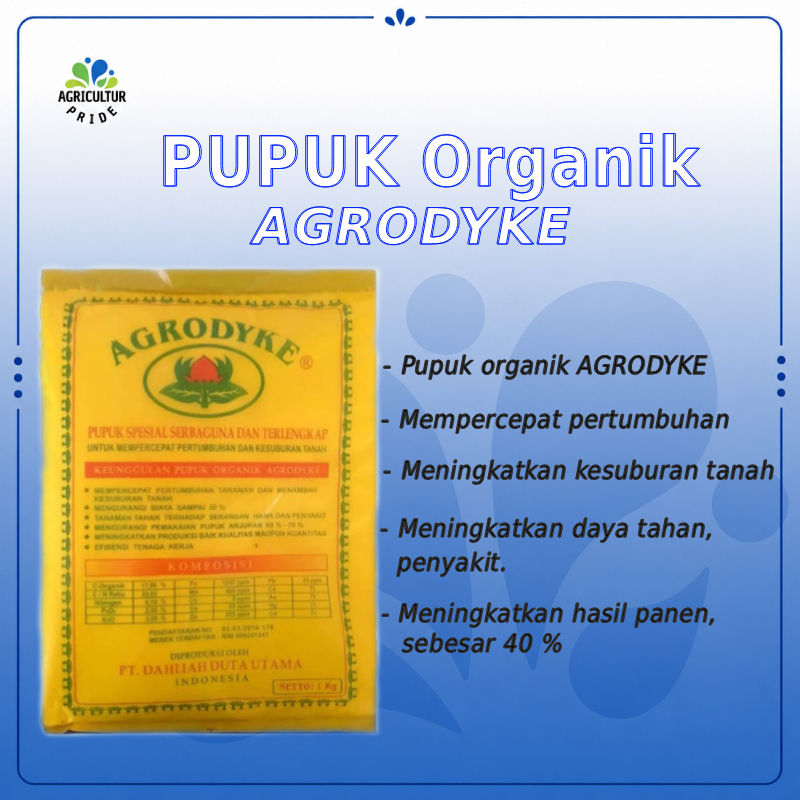 Pupuk Organik AGRODYKE  |1 Kg - Pupuk Serbaguna