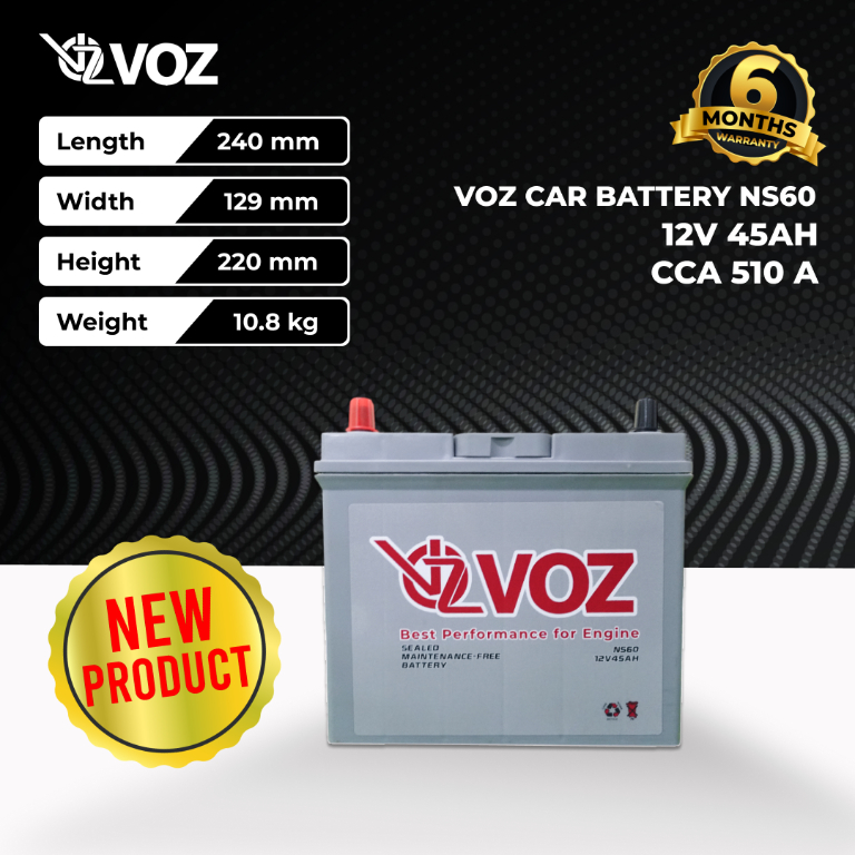 VOZ AKI MF NS60 - Car Battery