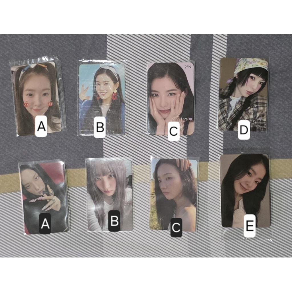 Photocard PC Red velvet Irene Seulgi