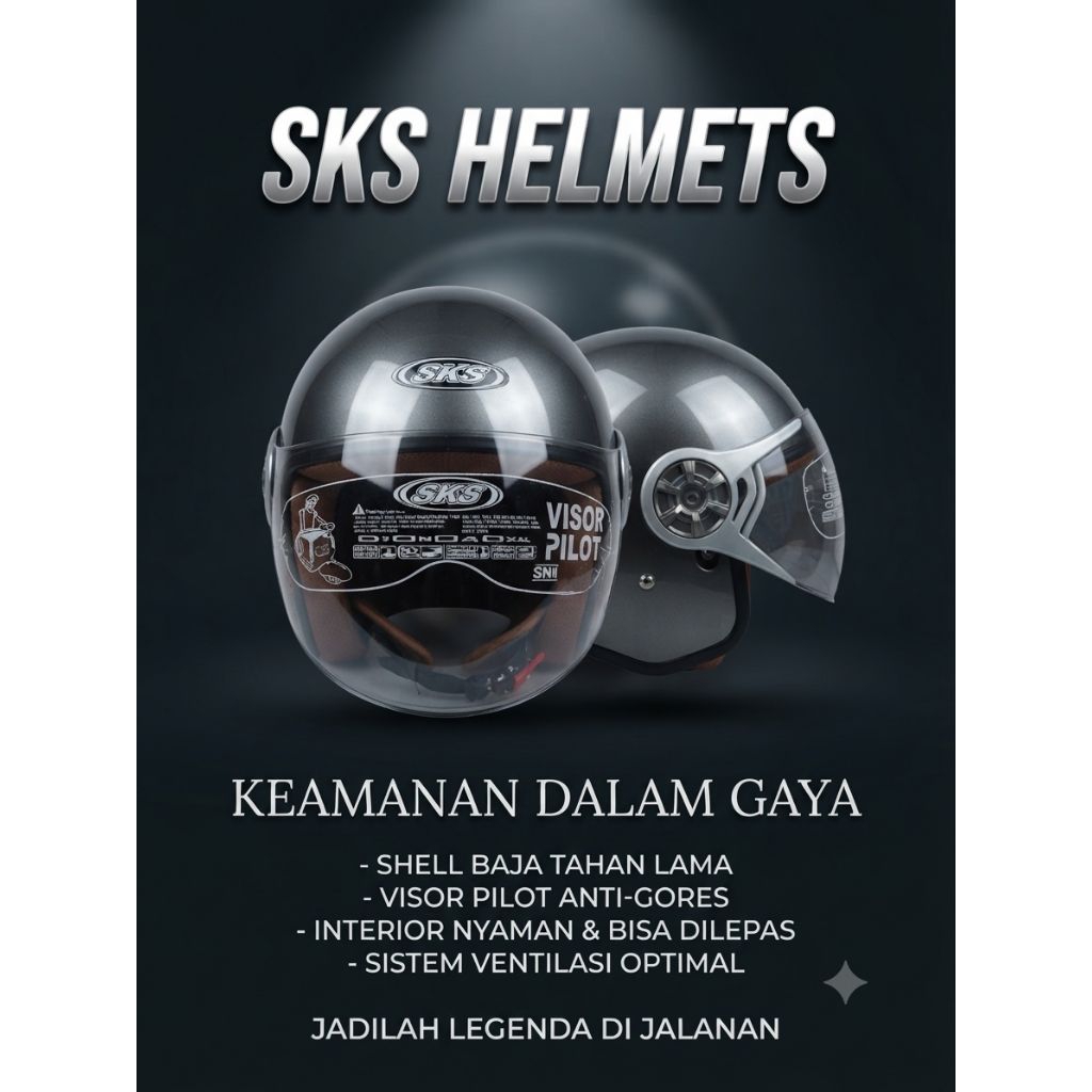 Helm SKS hijab