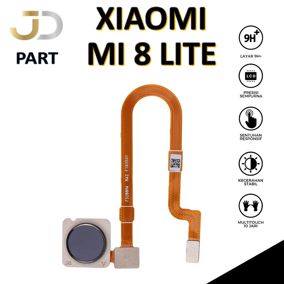 FLEXIBEL FINGERPRINT SENSOR HOME XIAOMI MI 8 LITE ORIGINAL COPOTAN