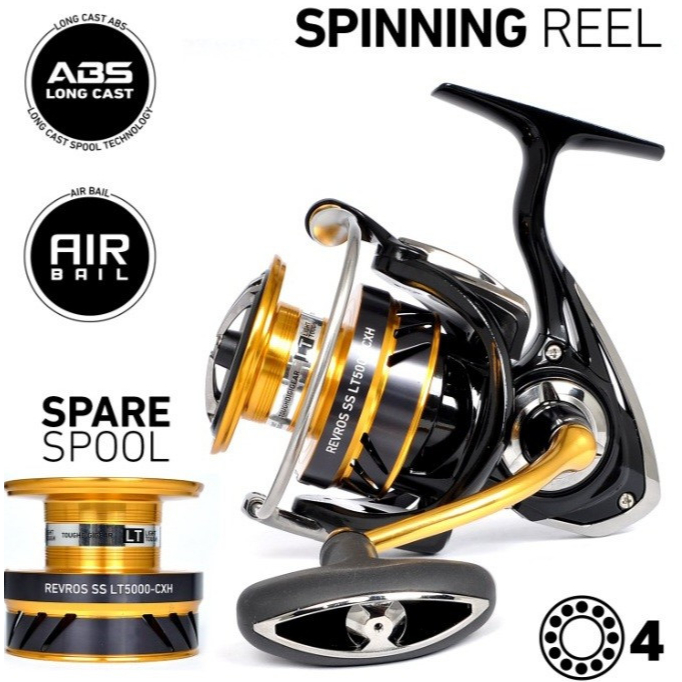 REEL DAIWA Revros 1000 2000 2500 3000 POWER HANDLE