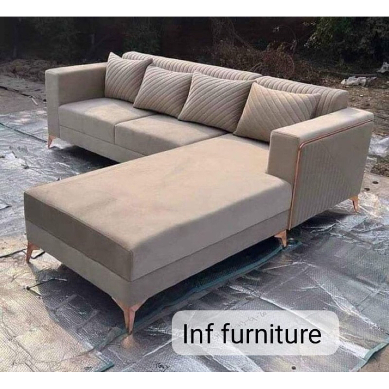 sofa L shape sofa keluarga L
