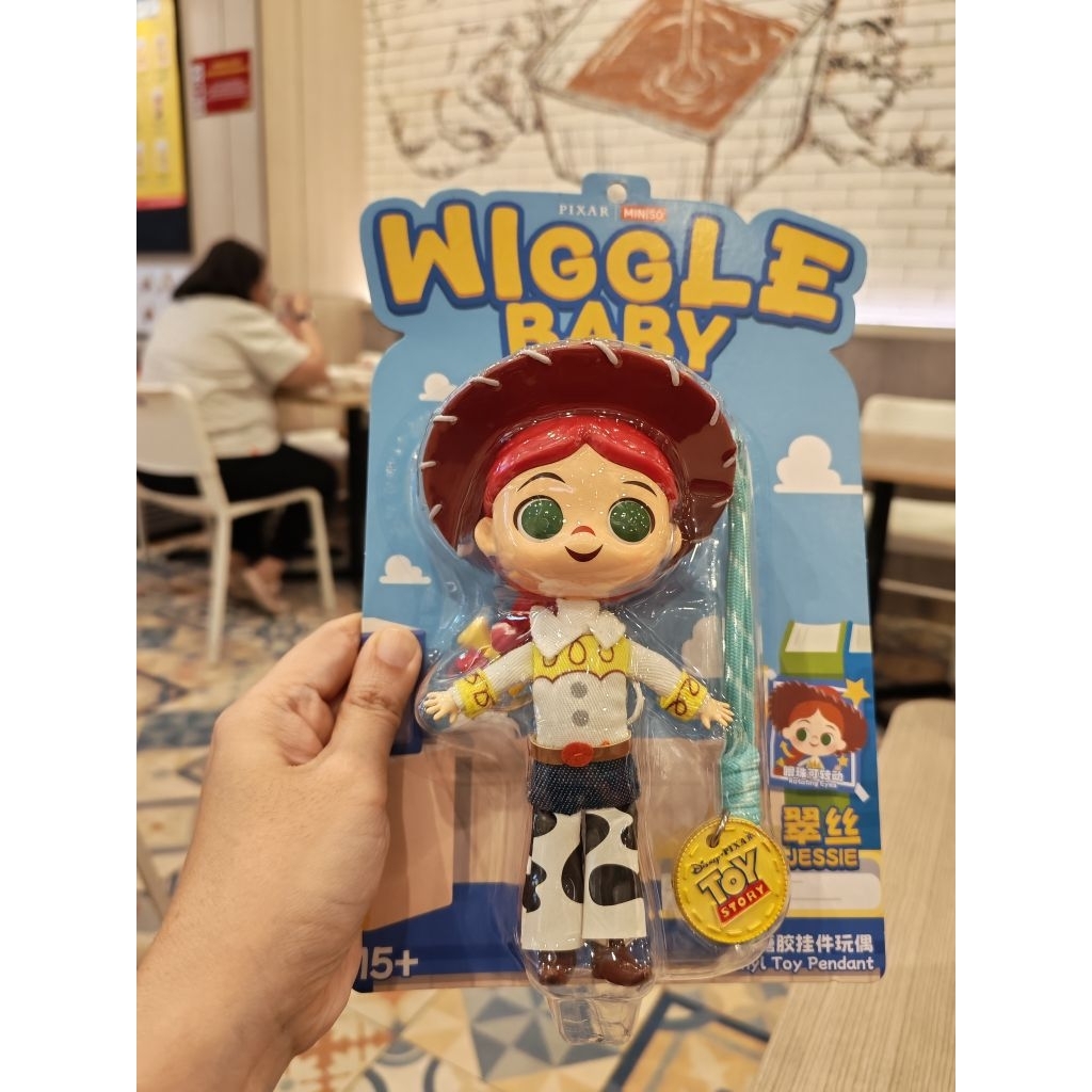 Toy Story x Miniso Wiggle Baby Vinyl Toy Pendant - Jessie