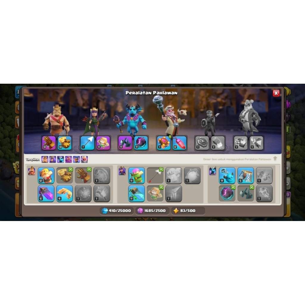 TH 11 Akun Pribadi Siap War Stok terbatas