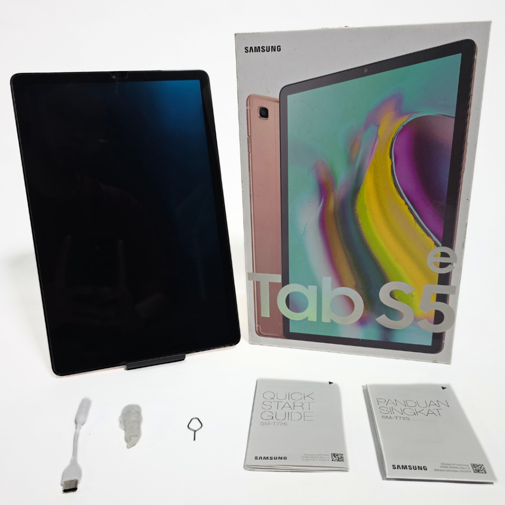 Samsung Galaxy Tab S5e SM-T726 4GB 64GB LTE SIM + WiFi | Tablet Android 4/64 Mati Total Bekas Second