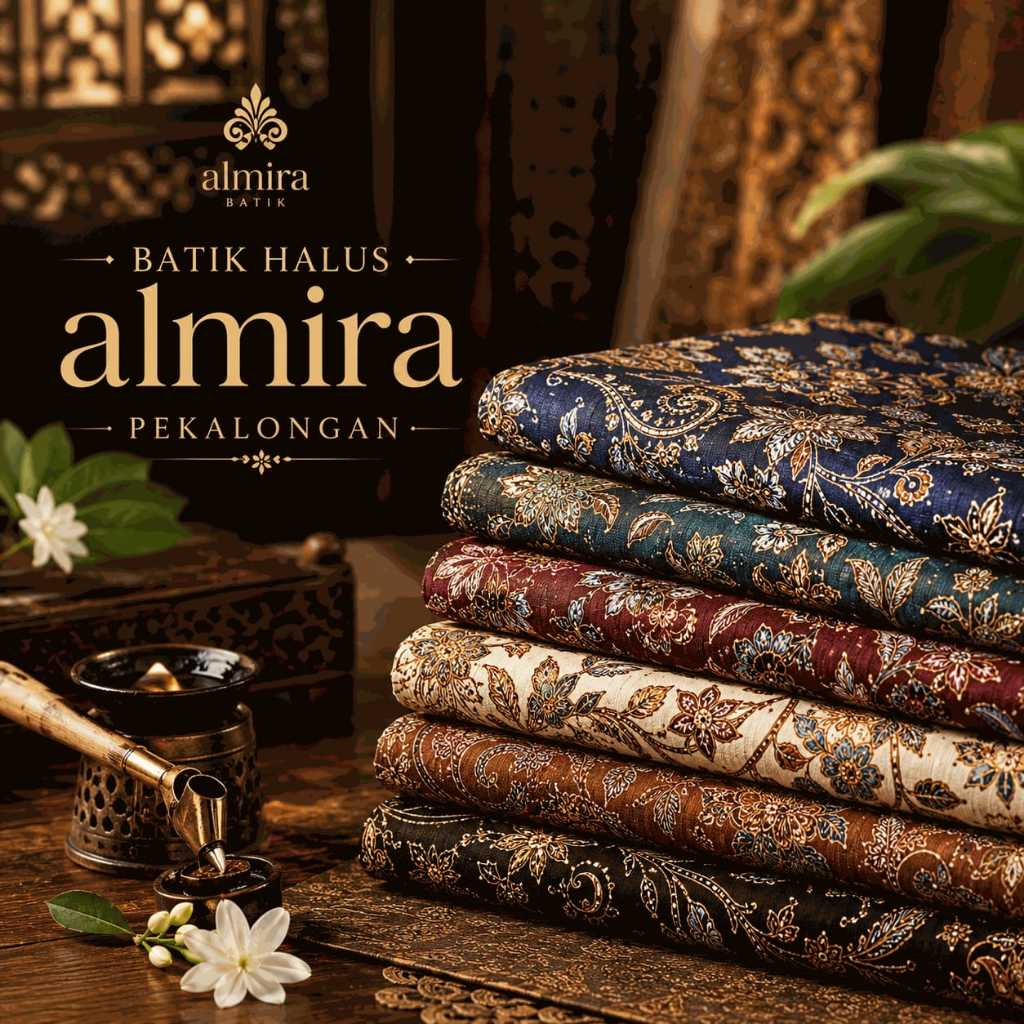 PANJANG 2M 10CM/KAIN BAHAN/BAKAL KEMEJA PRIA/WANITA BATIK HALUS PRINTING ALMIRA (BATIK NS)