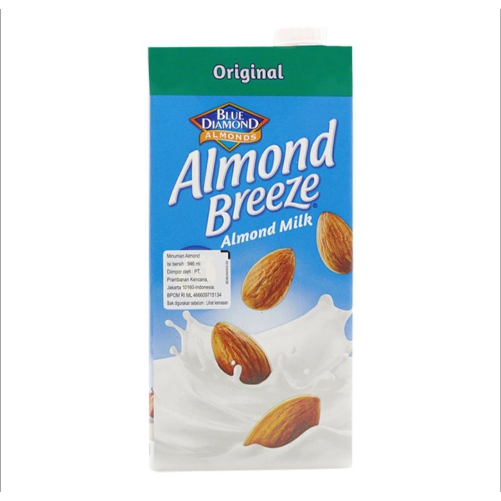 Almond Breeze Susu Cair Original Kotak 946 ml