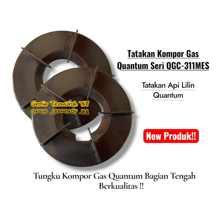 TATAKAN API LILIN QUANTUM / TUNGKU KOMPOR GAS QUANTUM KECIL QGC-311 MES ANTI KARAT