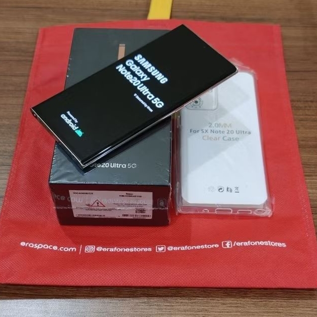 SAMSUNG NOTE 20 ULTRA 5G 12/256GB SEIN MULUS 99%