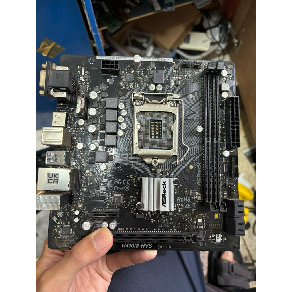 MOTHERBOARD ASROCK H410m-HVS