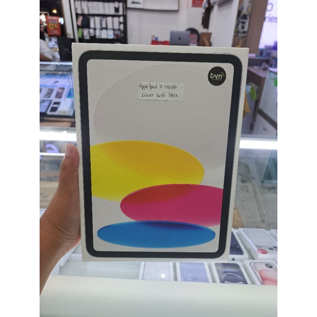 Apple IPad 11 128GB Silver Wifi New Segel Box Garansi Resmi IBOX