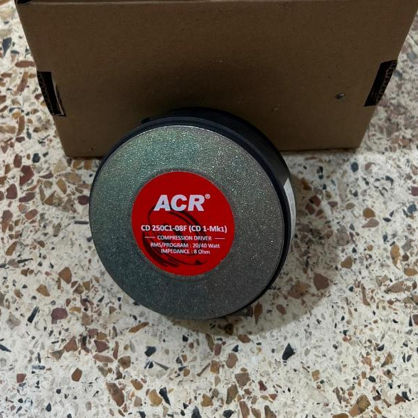 DRIVER TWEETER ACR CD1 CD 250C1-08F MK1 TWETER