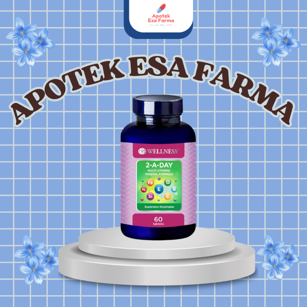 Wellness Multivitamin/Mineral 2-A-Day - 60 Tablets