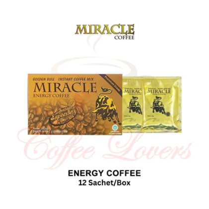 Kopi Instant Miracle sachet 20gr