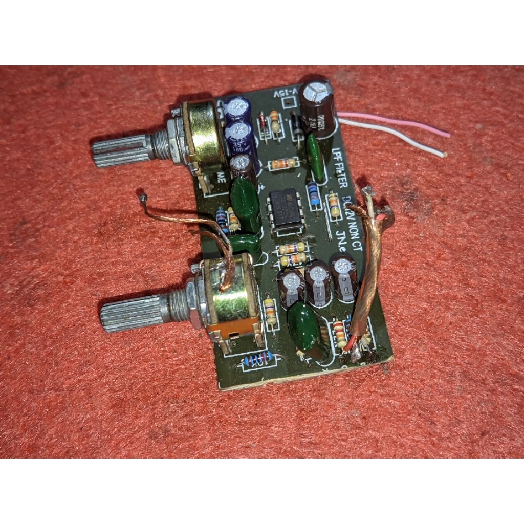 kit subwoofer / low pass filter / LPF bekas normal 12v dc non ct