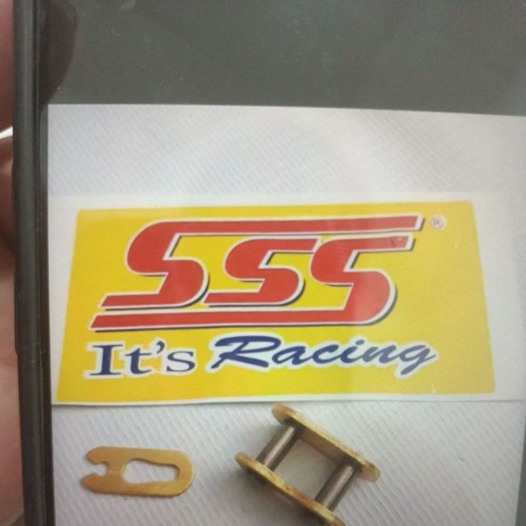 Sambungan Rantai SSS 415H-428H-520H HSBT-HSB-SB Gold
