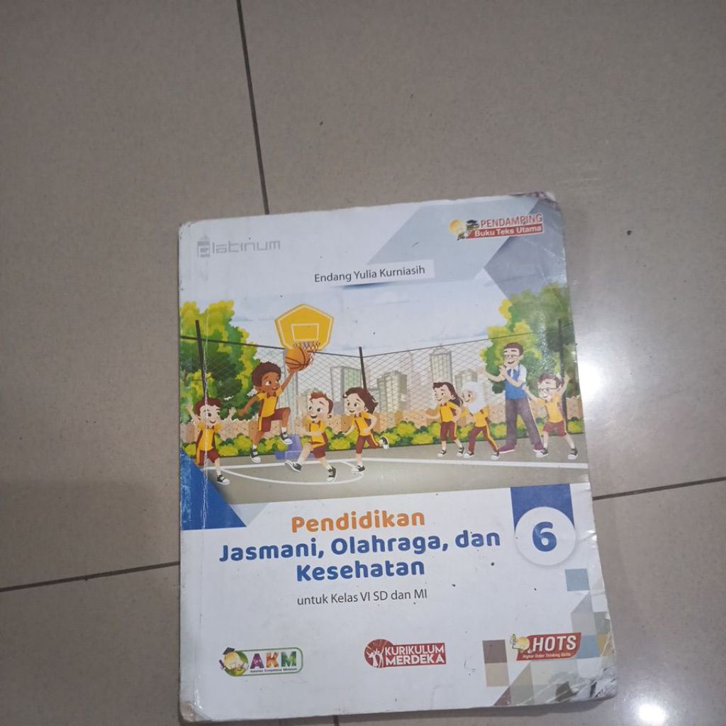 buku pjok kelas 6