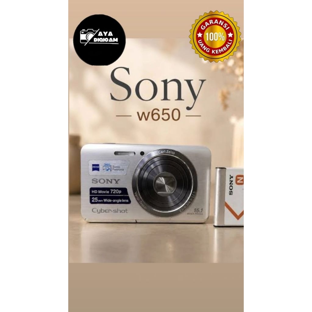 SONY W650/KAMERA SONY DSC W650/KAMERA DIGICAM SONY SECOND