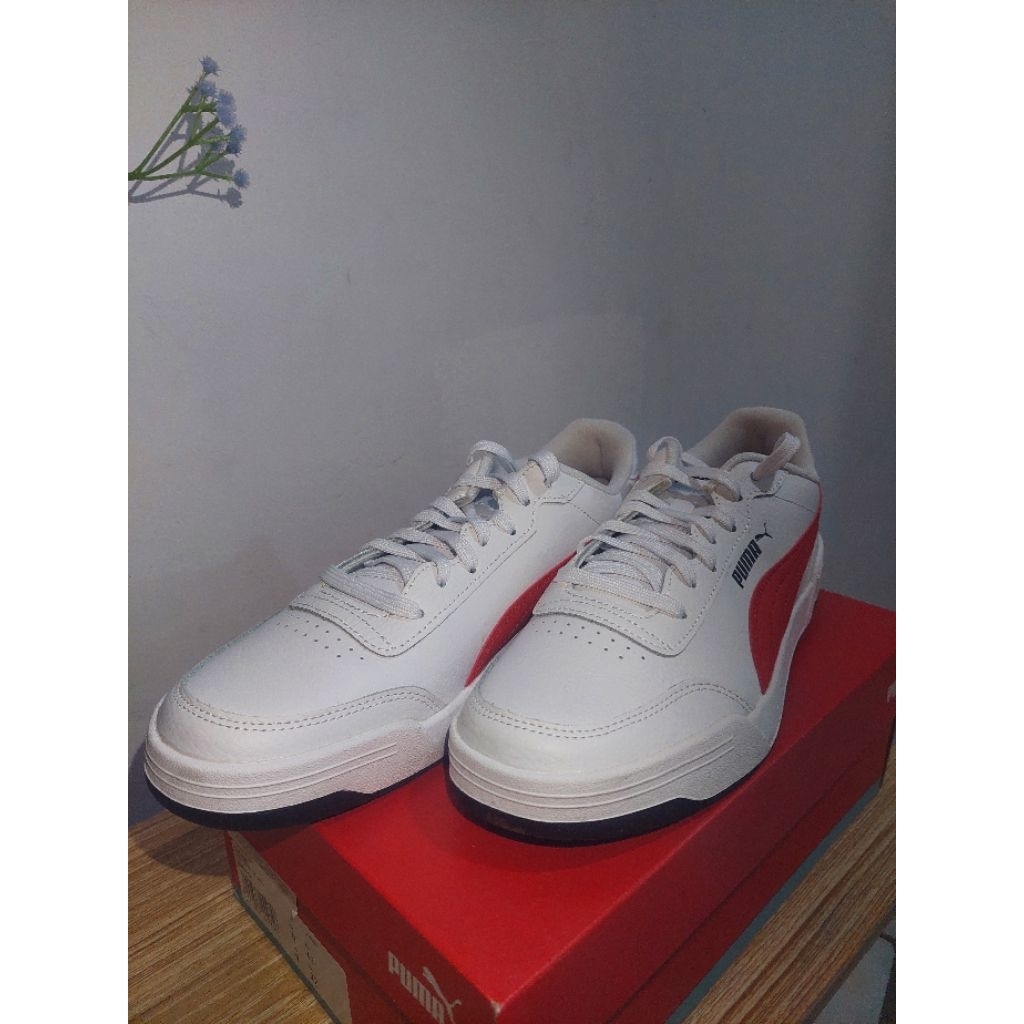 Sepatu Puma Caracal White Bekas Second Preloved