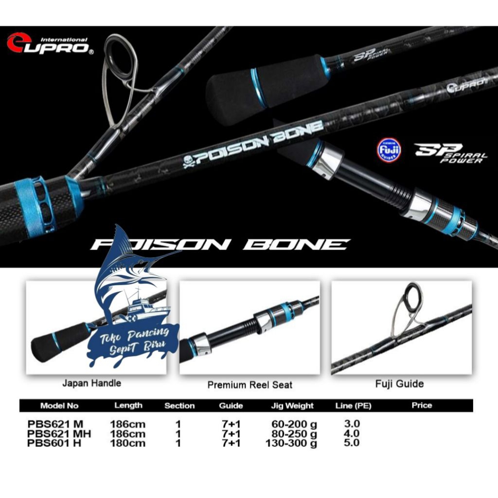 JORAN PANCING EUPRO POISON BONE 621M 621MH 601H NEW 2026 | JORAN LAUT EUPRO | JORAN TERBARU | JORAN 