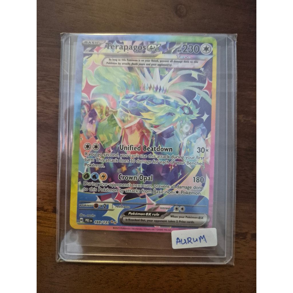 Terapagos ex SIR Prismatic Evolutions